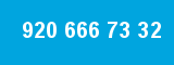 920 666 73 32 920 666 73 32